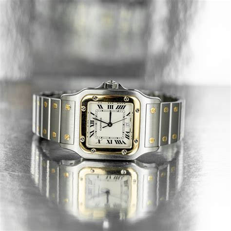 used santos de cartier watch|used cartier santos for sale.